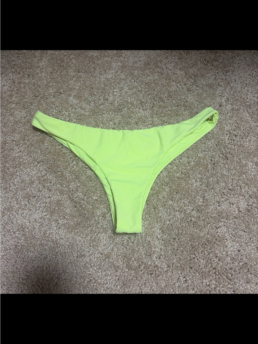 Vibrant Lime Bikini Bottom